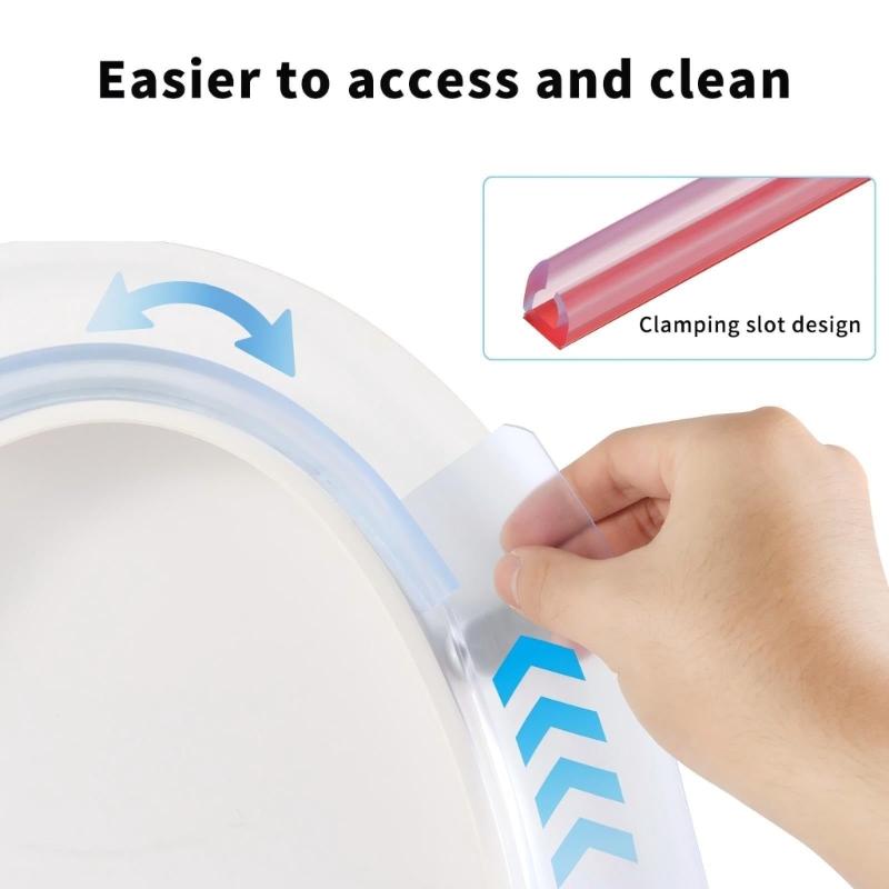 Toilet Splash Guard For Men Versatile PVC Modern Bathroom Accessory Kids Potty Training