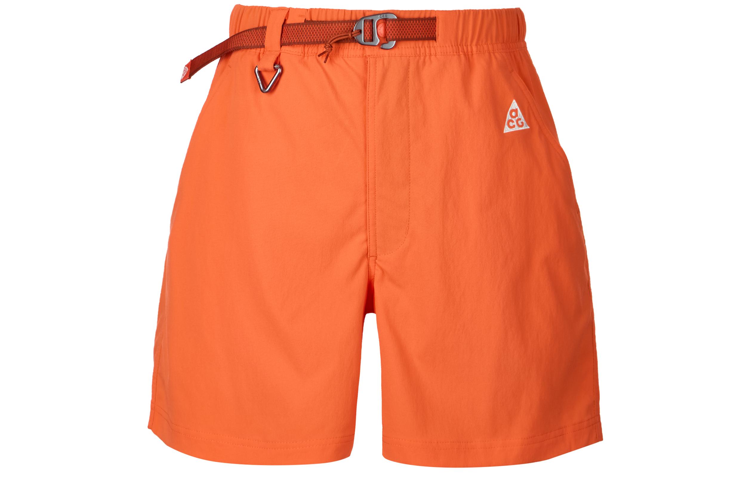 Nike ACG SS25 Sports Shorts Men s Passionate Red/Light Yellow Brown/Mountain White FN2431-633 S