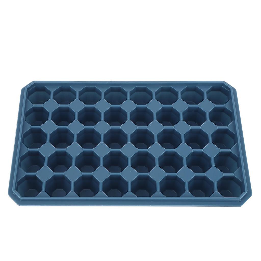 40 Grids Silicone Ice Cubes Tray Mould Mold DIY Ice Maker with Removable Lid Kitchen AccessoriesBlack Green