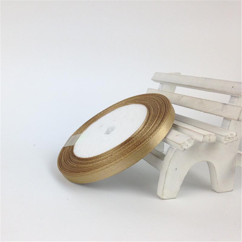 0,6 cm Vit Satinrosband för DIY Tårtdekoration