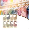 8 Pieces Closet Dividers Organizer Sorting Sizes Clothes Organizers Nursery Organization