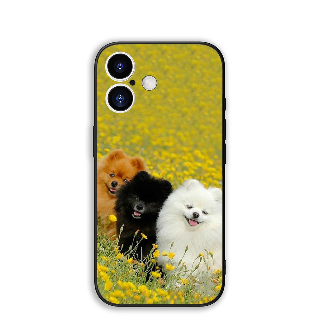 Cover for OPPO A40 A80 A60 A38 A79 A15 A16 A17 A18 A58 A78 A57 A53 A40M 4G 5G Phone Case Bichon Frise Pomeranian Poodle Dog