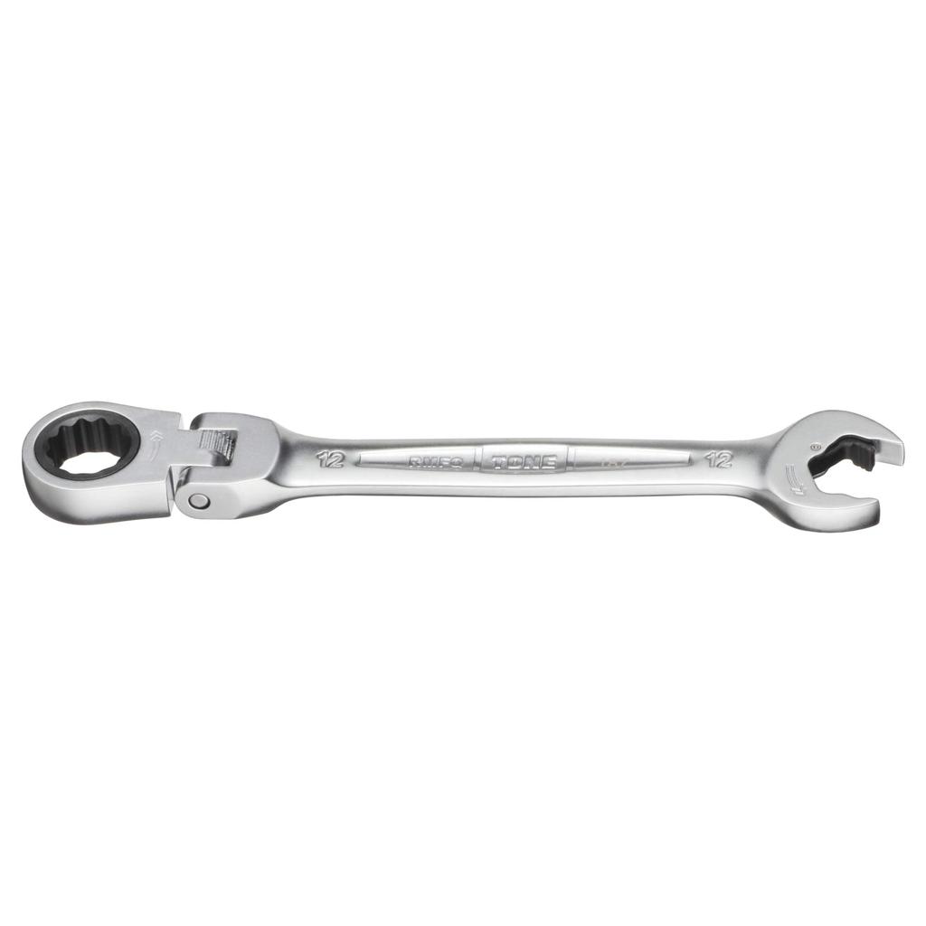 Tone Schnellratsche 12mm Breite RMFQ-12 Schwenkkopfschlüssel,