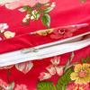 Vintage Style Garden Flower Duvet Cover Set Vibrant Pattern Zipper Quilt Cover with Pillowcases Bedding Set for All Season