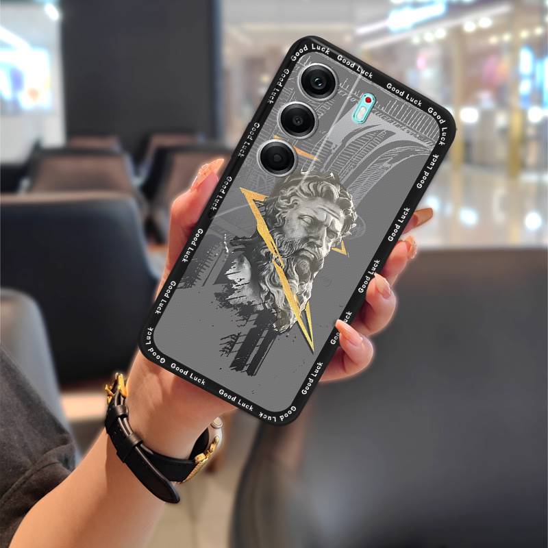 Dirt-resistant Waterproof Phone Case For Tecno Camon40 4G/CM5 Protective Graffiti TPU Fashion Design Full wrap Durable