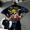 One Piece Anime T Shirt Men Women 2026 Summer New Cotton Casual Short Sleeve Tee Tops Straw Hat Luffy Crew Oversized Streetwear