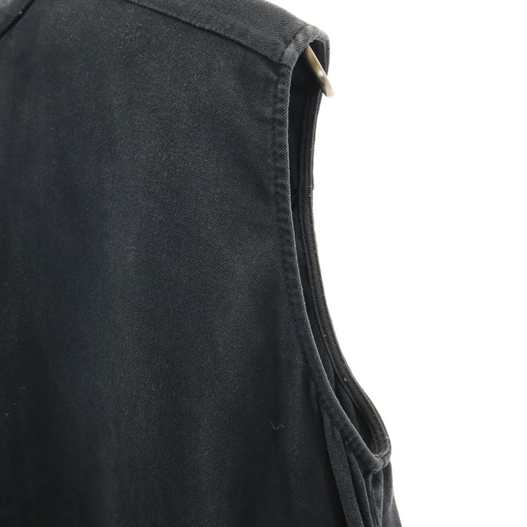Theory Luxe Silk Blend No Sleeve Blouse 40 Charcoal Special Wing Women Used