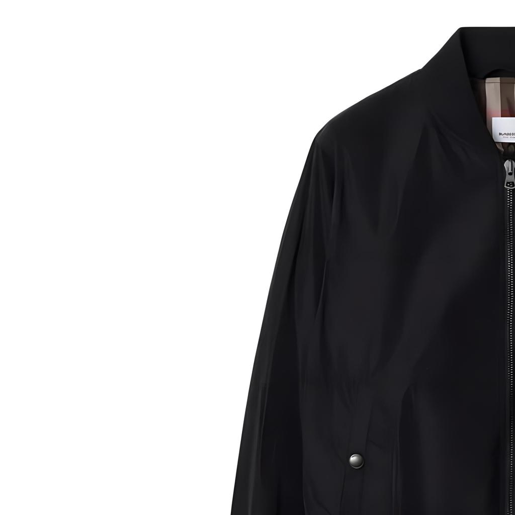 Burberry Baseball Jacket Men's Black 80842361