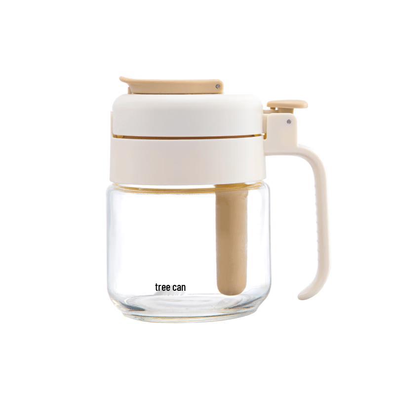 Shuke 300ml Sealed Glass Spice Jar with Spoon