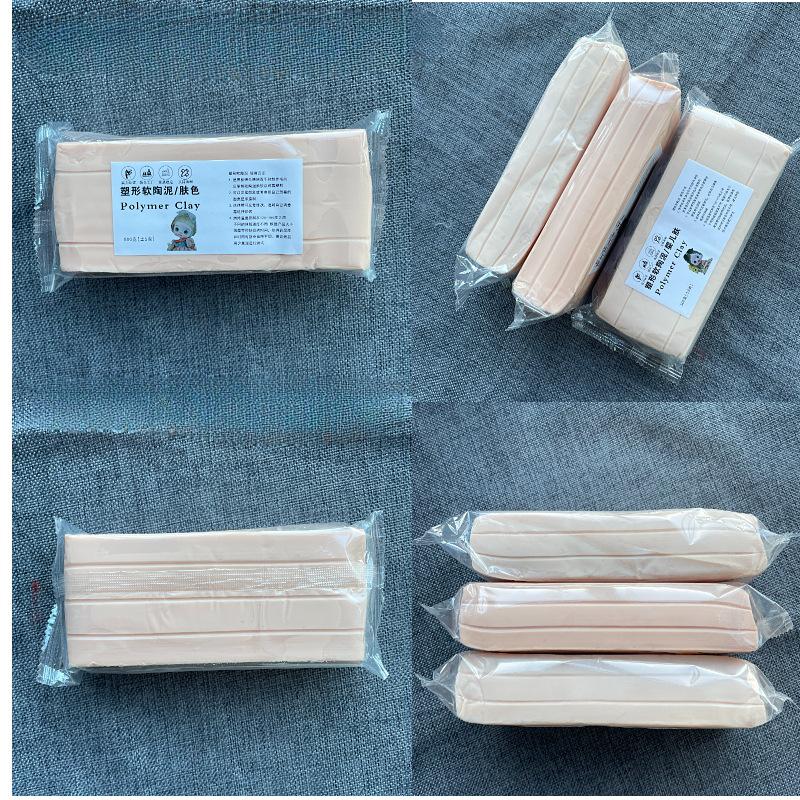 500g Soft Clay Delicate and Easy To Shape and For Make Various Handicrafts and Figures 120℃-150℃