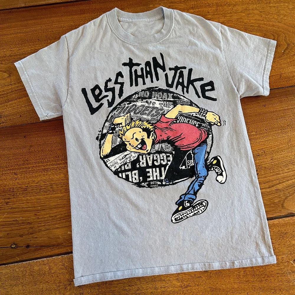Very Rare Less Than Jake Band For Fan T-shirt unisex TU345 Unisex T-Shirt XXXXL