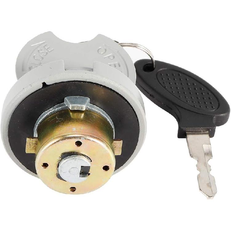 Gas Cap with Keys Motorcycle Gas Cap Fuel Tank Oil Cover Locking Gas Cap for Scooter GY6 4-Stroke TAOTAO 50cc RUCKUS ROKETA GIOVANNI BAJA VERUCCI
