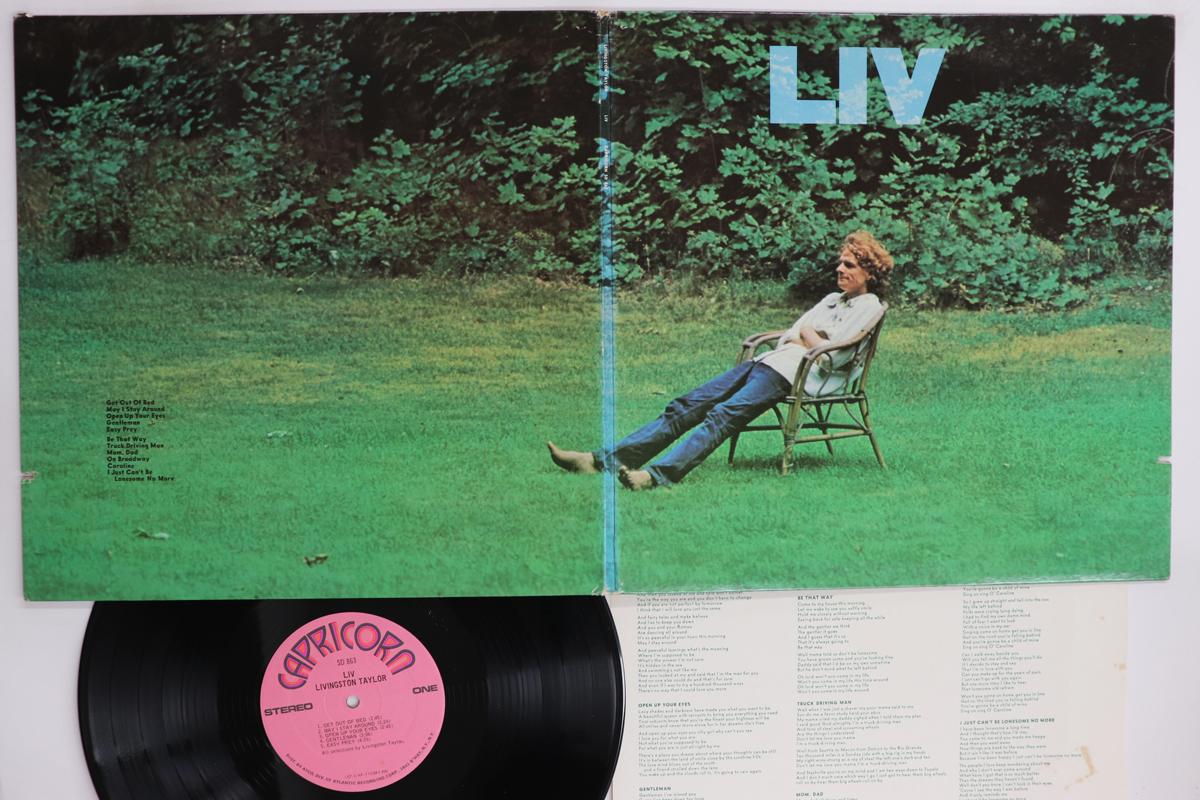 

LP Record LIVINGSTON TAYLOR Liv SD863 CAPRICORN 1971 US Rock Used