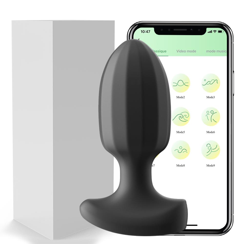 APP Remote Control Anal Vibrator Bluetooth Butt Plug Men Prostate Massager Female Masturbator Adult Sex Toys for Women Men Gay