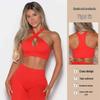 High-End Cross-Border Sports Bra: Sexy Halter, Yoga, Running, Fitness Vest