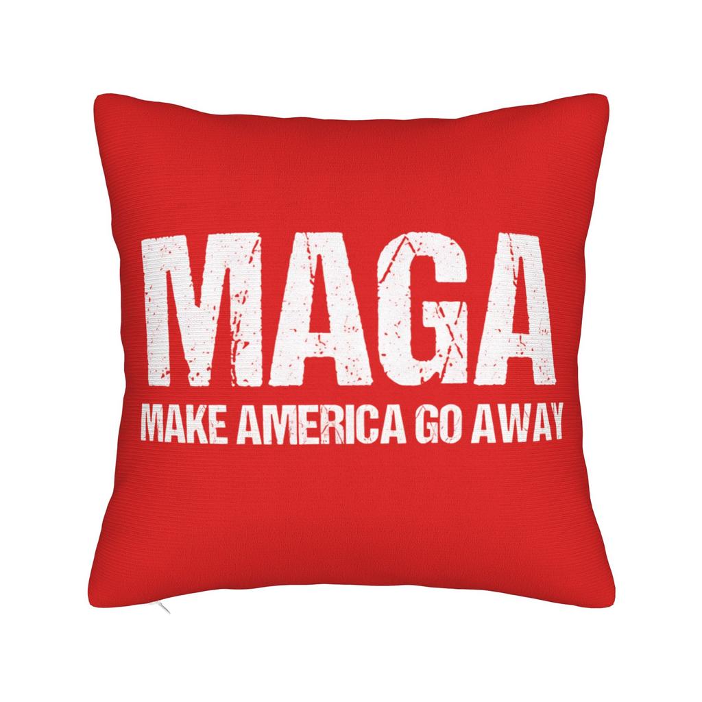 MAGA Greenland Bear Square Pillow Cases Cushion Covers Creative Zipper Decor Throw Pillow Case Cover for Car 40x40cm