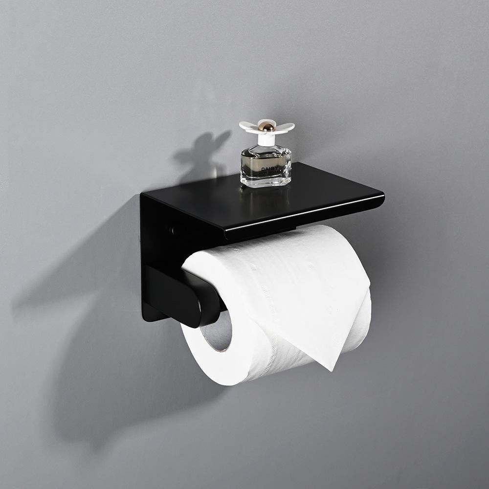 Stainless Steel Multifunctional Mobile Phone and Toilet Paper Holder