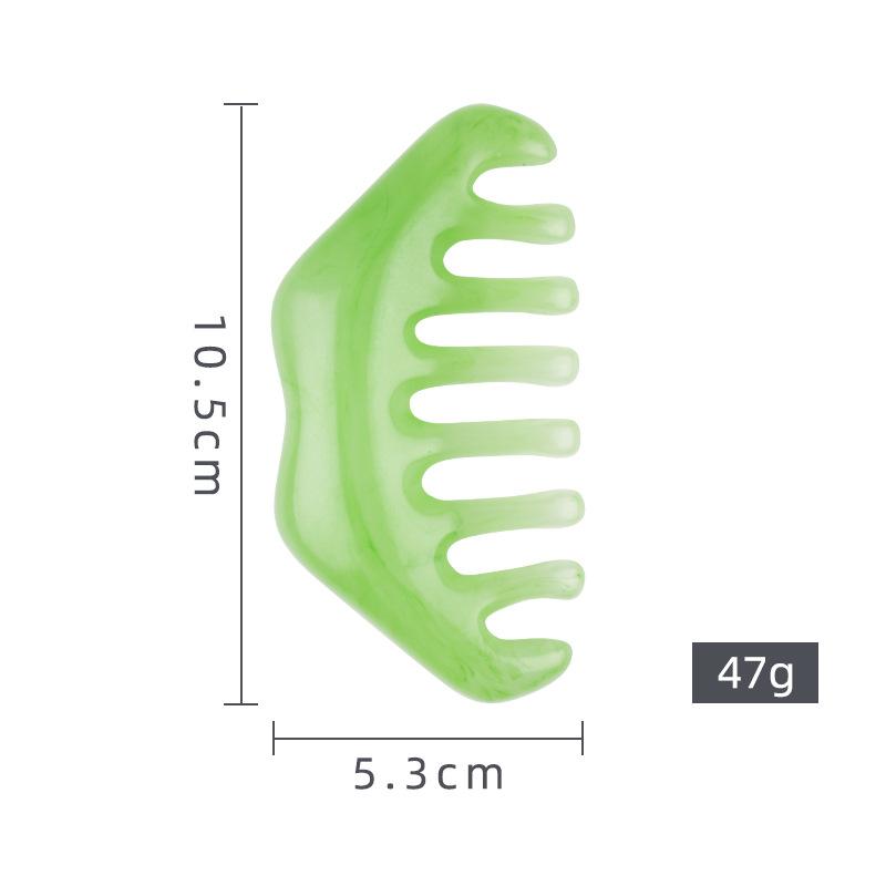 Women's Long Hair Wide Tooth Hair Comb Head Massage Comb Scalp Massage Portable Comb