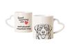 Entlebucher Mountain Dog, Entelbuch Cattle Dog - Cup with a Dog, Adorable Cup with a Heart-shaped Handle, Universal Gift from the Brand