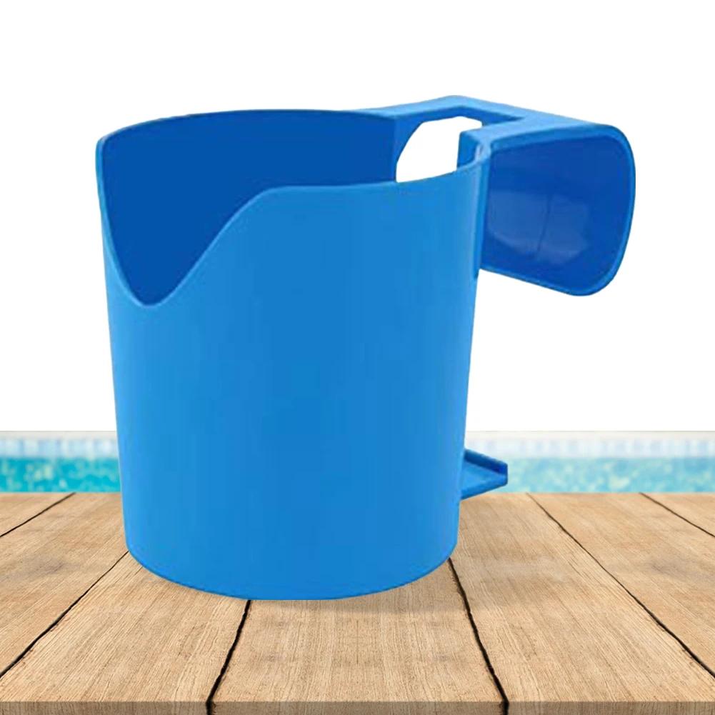 1/2 Stück Pool-Getränkehalter Schwimmbad-Aufbewahrungsregal Ohne Bohren Flaschen-Aufhängegestell Teich-Spa-Pool Getränke-Bierhalter
