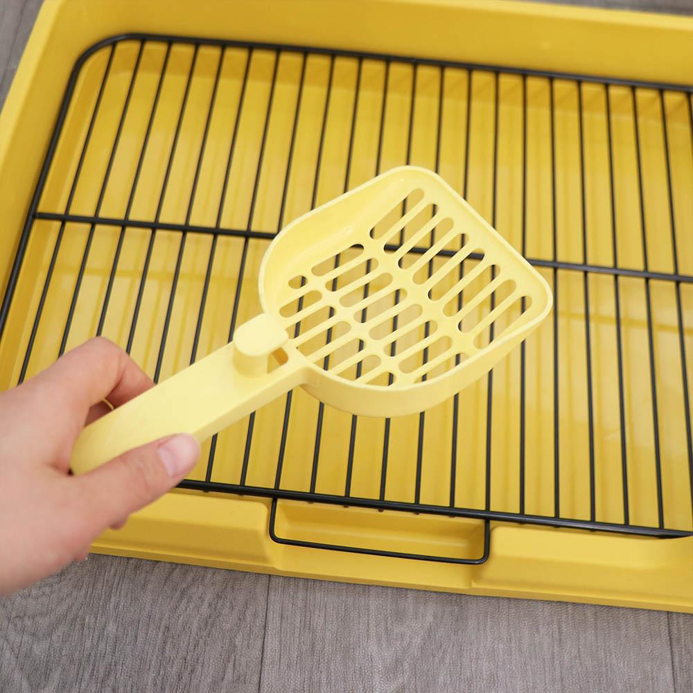 Detachable Dog Toilet Large Capacity Dogs Training Pad Holder Dogs Poop Collector  for Dog Training