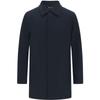 EMZ Men's Siberian Goose Down Business Casual Trench Coat