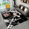 Kpop Felix Stray Kids Music star Carpet Rug for Playroom Bedroom Living Room Sofa Home Decor,kid Area Rug Non-slip Floor Mat