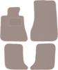 Dywaniki welurowe w kolorze beżowym: Renault Talisman sedan, grand tourer, kombi (2015-)
