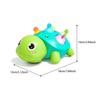 Flat Ground Escape Moving Walking Turtle Automatic Sensing Crawling Turtle Toys  For Babies