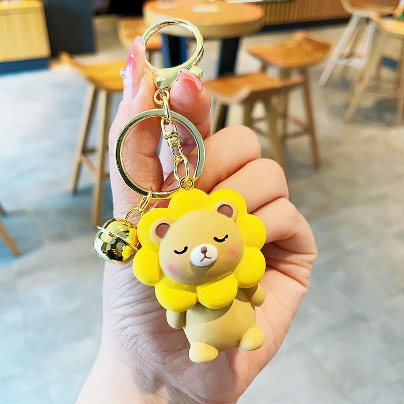 Adorable Cartoon Resin Keychain Perfect For Kids Backpacks And Car Keys
