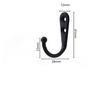 Hangers Hooks Screws Bathroom Bedroom Laundry Cloakroom Storage Organizer