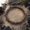 Eerie Thorns Decoration Wreath, Realistic Spiked Branches, Halloween Horror Theme Decoration, Party Decor Dead Branch Spooky for Haunted House