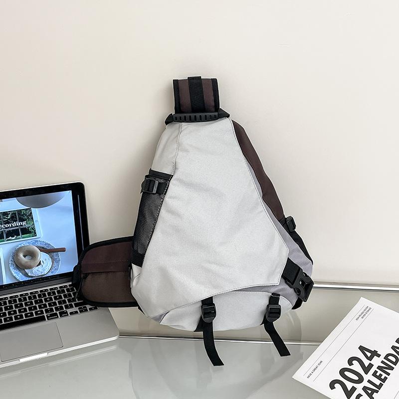 Men'S Shoulder Bag Fashion Function Wind Crossbody Bag Men'S Multifunctional Large Capacity Shoulder Backpack