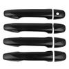 Carbon Fiber Style Door Handle Cover Trim for Subaru Legacy Levorg, Durable ABS Material, Protects the Door Handle, Easy To Install.