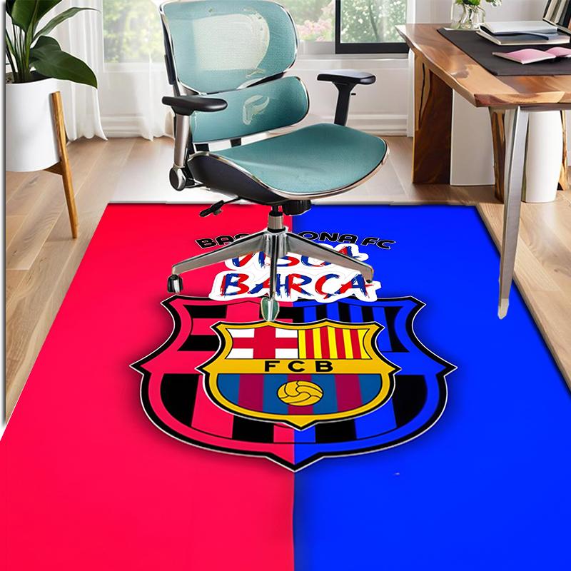 football club FC Pattern Rug, Indoor/Outdoor Mat, for Picnic, Gameroom, Bedroom, Office, Living Room, Home Decor Carpet, Birthday Gift