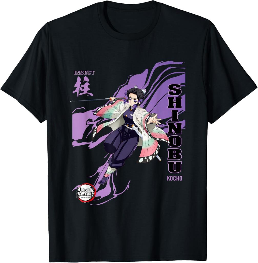 Infinity Castle Shinobu Kocho Insect Art TShirt