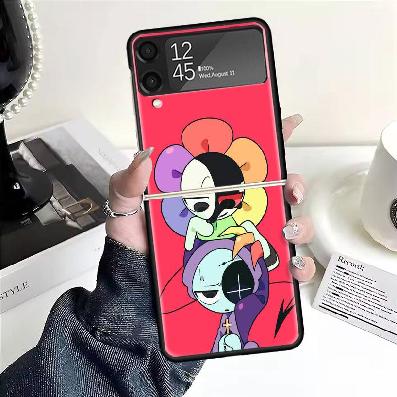 Game Dandys World Cases For Samsung Galaxy Z Flip 4 5 6 7 3 Z Flip7 Flip6 Flip4 Flip5 Flip3 5G Hard Shockproof Fundas Cover