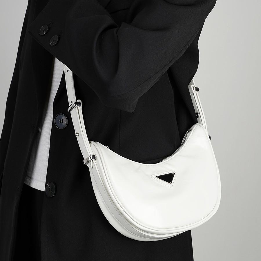 CBBKR&KJJ French Niche Crescent Bag for Women 2025 New High-end Underarm Bag Single Shoulder Crossbody Women's Bag