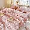 Summer Quilt Blanket For Single Double Queen Soft Skin-Friendly Quilt Soft Breathable Comfortable Air Conditioning Comforter