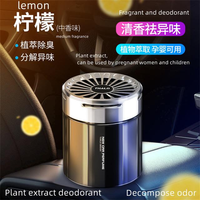 Car Air Freshener Perfume Battery Control Fragrance For Auto Interior Accessories Stepless Adjust Diffuser Aroma with Flower