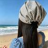 Vintage Plaid Bucket Hat With Breathable Polyester For Streetwear And Sun Protection