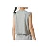Nike Casual Comfortable Breathable Solid Color Round Neck Sleeveless Vest Women Tops Gray FV5506-063