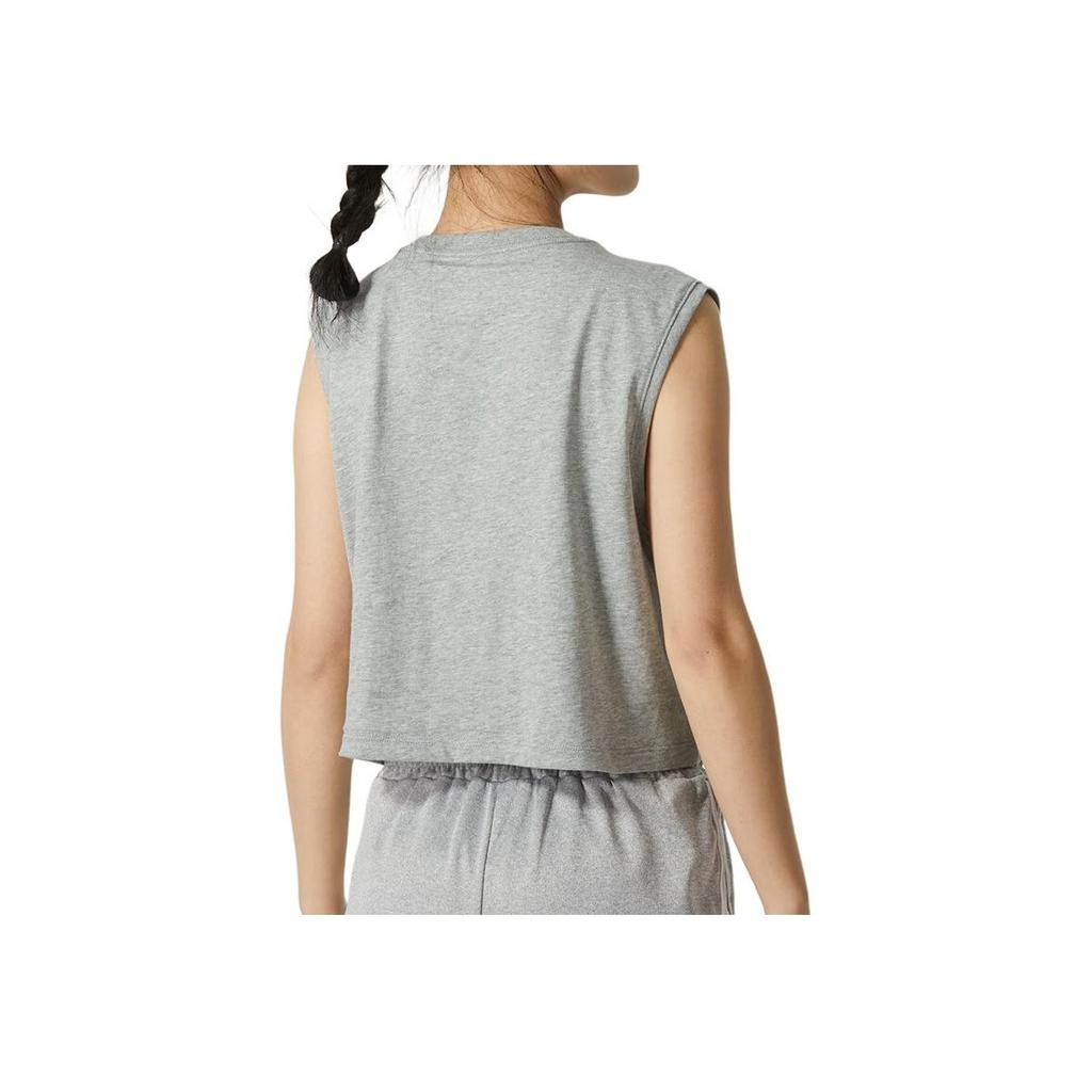 Nike Casual Comfortable Breathable Solid Color Round Neck Sleeveless Vest Women Tops Gray FV5506-063