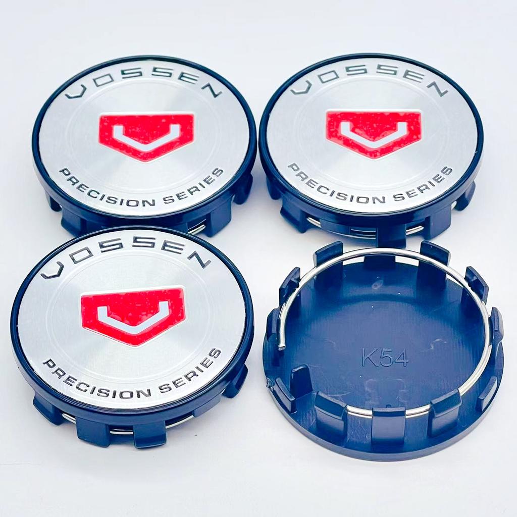 4PCS/lot 54MM VOSSEN Car Wheel Center Hub Caps Wheel Center Cap Decoration Auto Styling Rim Hub Cap