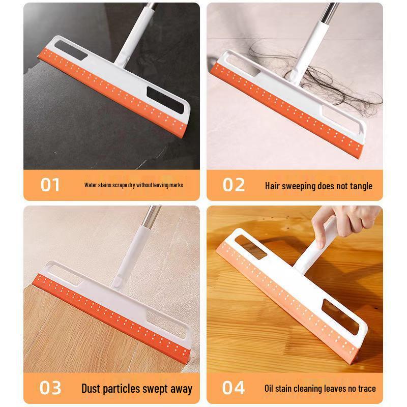 Silicone Magic Broom & Non-Stick Floor Squeegee Mop
