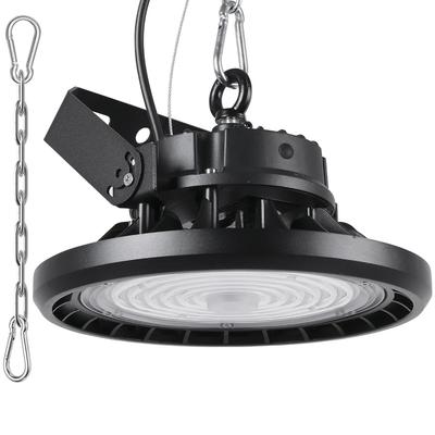 MAGOKORO UFO-förmige LED-Hallenleuchte, 100W, Hohe Helligkeit, 16000lm (entspricht einer 1000W Quecksilberdampflampe), 5000K Tageslichtweiß, IP66 Wasserdicht