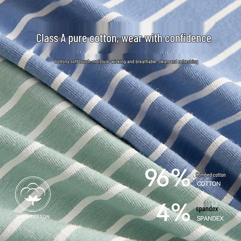 A-Class Pure Cotton Underwear for Teen Boys 15-18, Medium & Large, Comfort Fit for Chubby Kids, No Wedgies, All-Cotton Crotch.