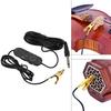 Clip on Pickup for Various String Instruments Including Guitar and Violin 6.3mm Stereophonic Link Cable Compact Design