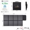 LVYUAN 300W Foldable Solar Portable Power Solar and IP64 Waterproof and High Output Conversion Portable for Outdoor and Car Use Panel, Supply,