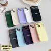 Advanced large window with lens film for Apple 11ProMax mobile phone case 11 liquid silicone iphone1111